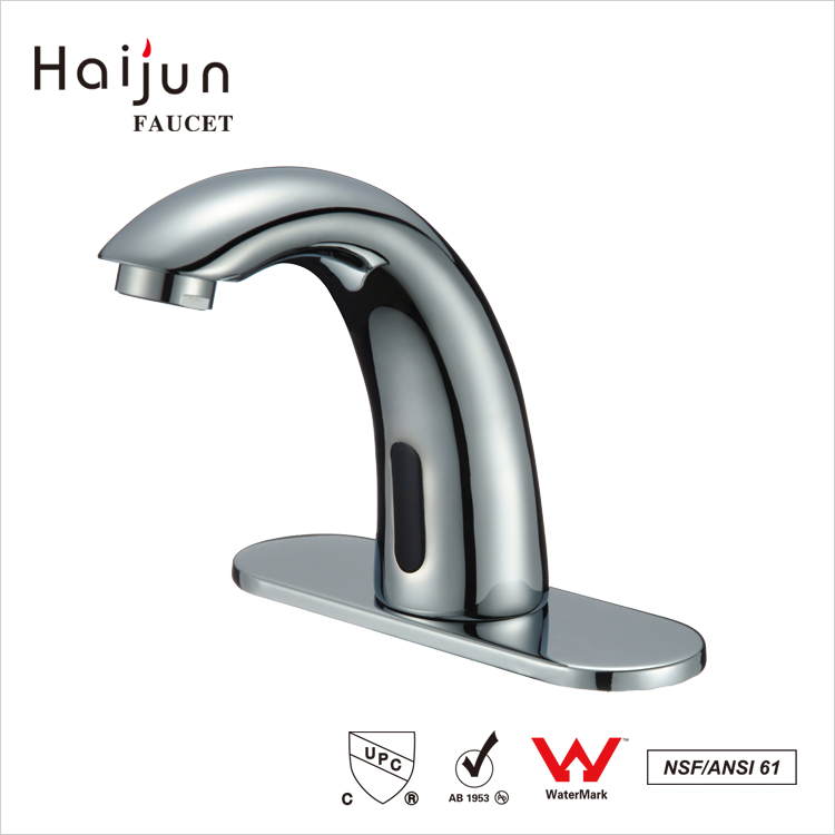 Haijun Australian Watermark Sanitary Electrical Hand Wash Automatic Sensor Mixer Tap Faucet