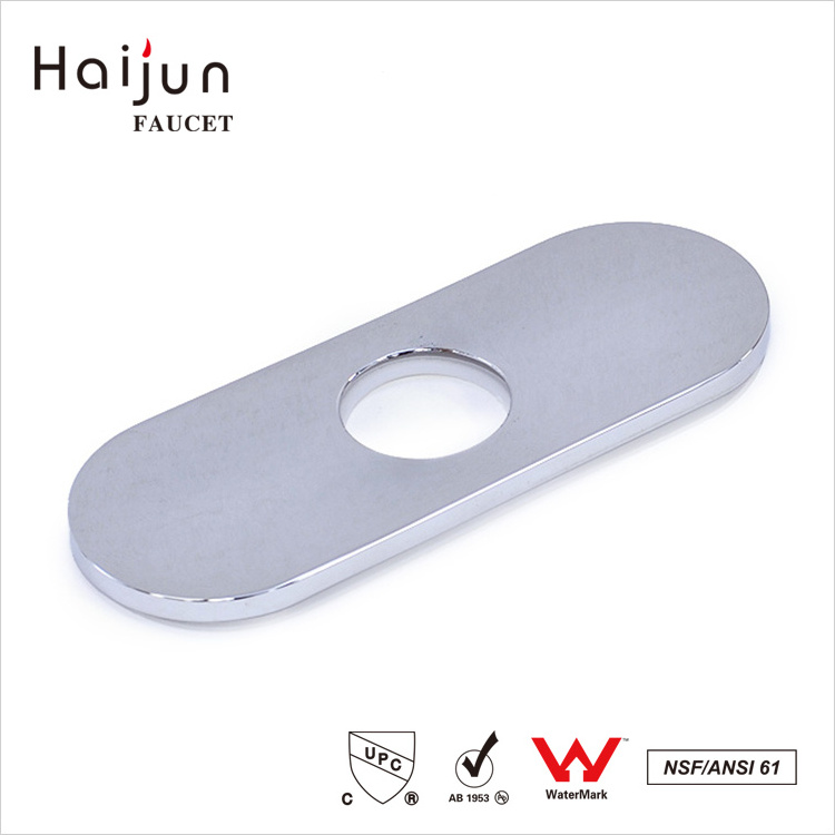 Faucet Cover Plate 6 inch Faucet Hole Cover Deck Plate Escutcheon for bathroom single hole mixer tap sink cover