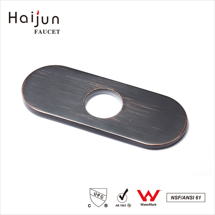 Faucet Cover Plate 6 inch Faucet Hole Cover Deck Plate Escutcheon for bathroom single hole mixer tap sink cover