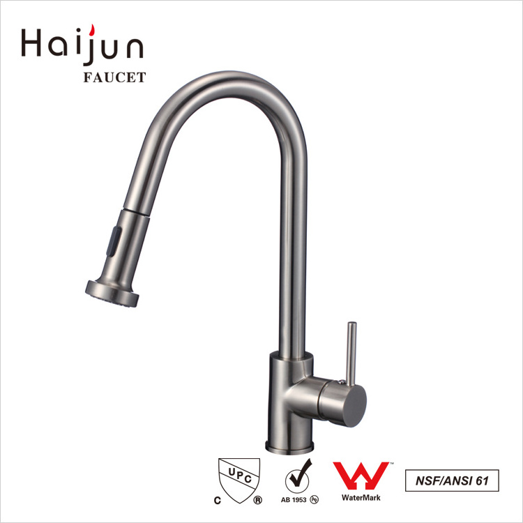 Modern Design Watermark Brass Water Sink Kitchen Tap Mixer Faucet