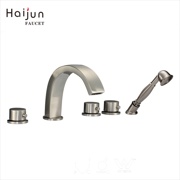 Haijun Upc Lavatory Bathroom NSF/ANSI 61 Pull Down Shower Mixer Tap Faucet