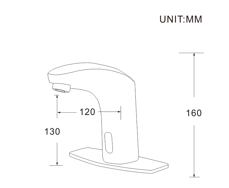 Haijun Fancy Instant Hot Water Pull Down Electric Basin Automatic Sensor Mixer Tap Faucet