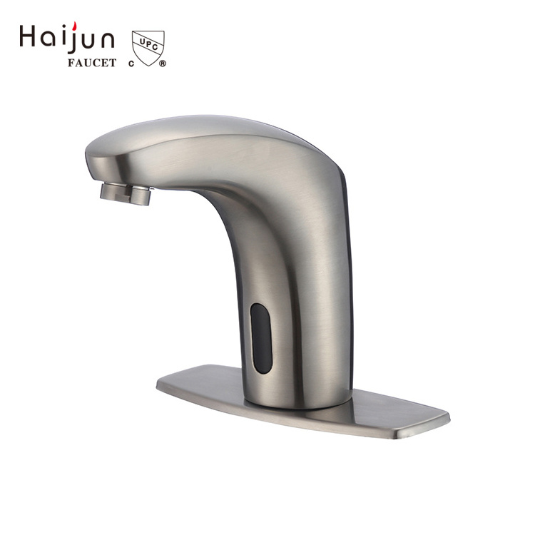 Haijun Fancy Instant Hot Water Pull Down Electric Basin Automatic Sensor Mixer Tap Faucet