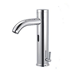 prefab houses faucet Automatic Sensor Touchless Bathroom Sink Faucet Chrome Vanity Faucets, Hands Free Bathroom Basin Water Tap