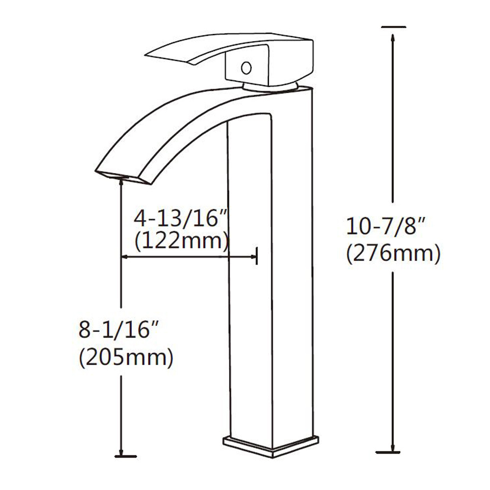 Haijun Super September NSF White Color 1 Hole Mount Bathroom Basin Sink Faucet