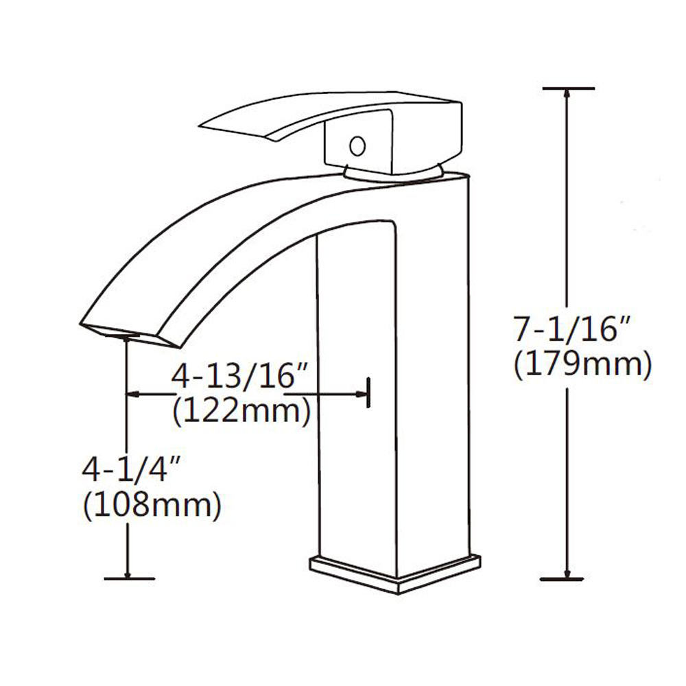 Haijun Super September NSF White Color 1 Hole Mount Bathroom Basin Sink Faucet