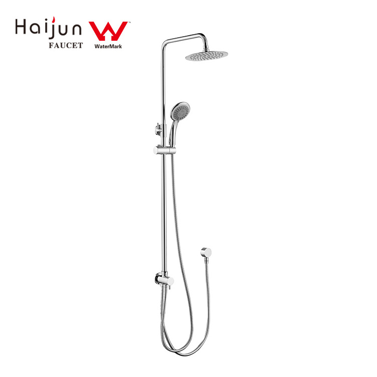 Australian 3 Hole Matt Black Modern Bathroom Shower Set Faucet