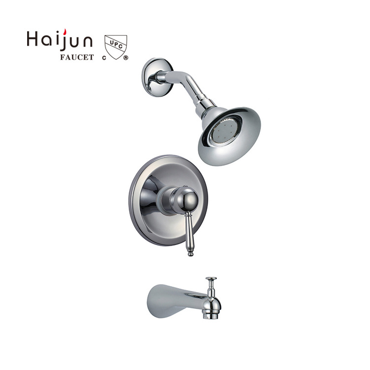 Haijun Shower Faucet Single-function Tub Spout and Shower Trim Kit , Shower System Bath Faucets Set Bathroom Chrome Modern