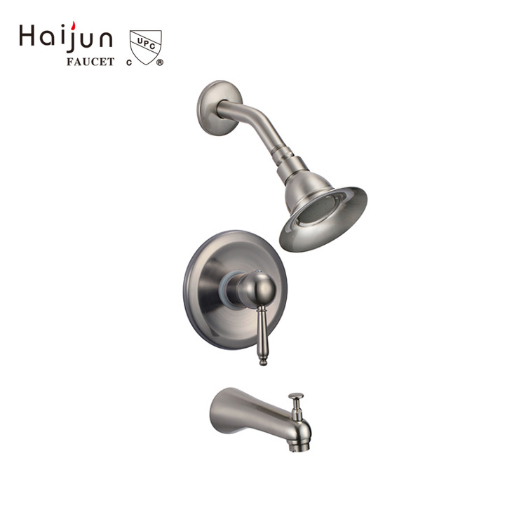 Haijun Shower Faucet Single-function Tub Spout and Shower Trim Kit , Shower System Bath Faucets Set Bathroom Chrome Modern