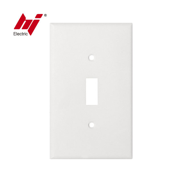 High Quality American Plastic Wall Plate  5 Gang Toggle Switch Cover UL approved