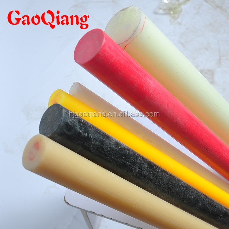 Hot selling chemical resistance white pa6 plastic solid nylon rod virgin material cast nylon 6 bar