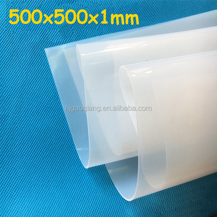 Professional manufacture promotion price food grade silicon rubber sheet silicone rubber adhesive sheet