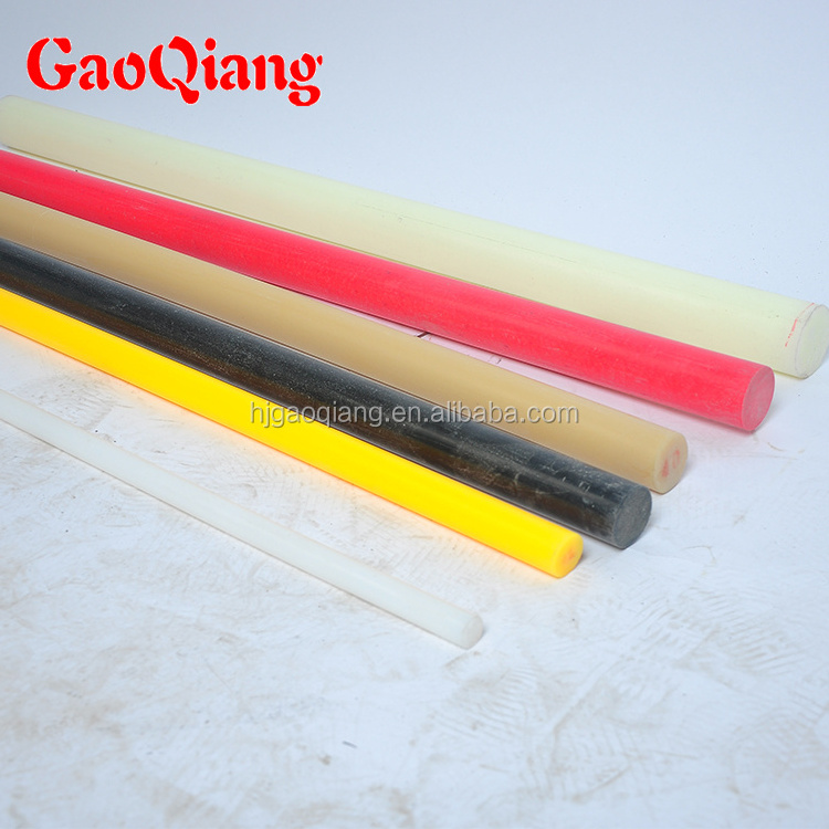 Hot selling chemical resistance white pa6 plastic solid nylon rod virgin material cast nylon 6 bar