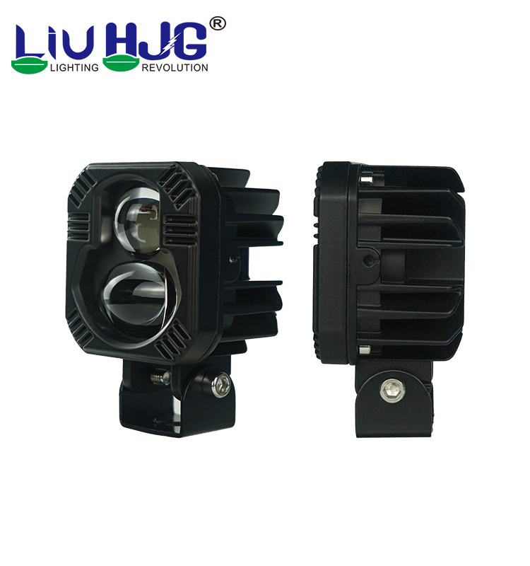 motorcycle lighting system spotlight mini size high quality motorbike spotlight motorcycle laser gun