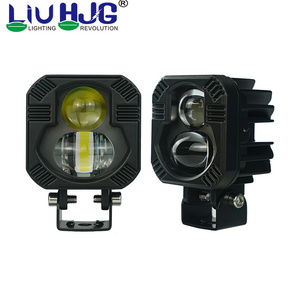 motorcycle lighting system spotlight mini size high quality motorbike spotlight motorcycle laser gun