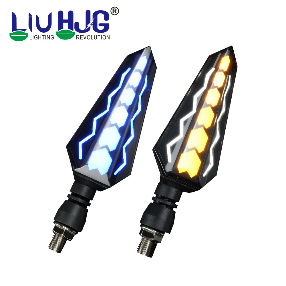 High Quality Black Chrome Mini Motorcycle Indicators Motorbike Led Turn Signal Light For Harley 883