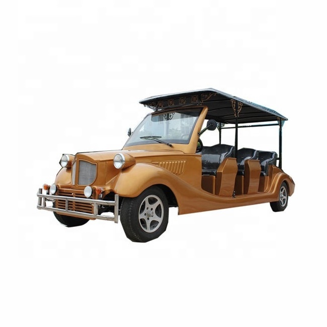 Luxury Vintage Golf Cart Travel Sightseeing Car 8 11 Seats Vintage Classic Car Golf Cart Antique Electric Cars