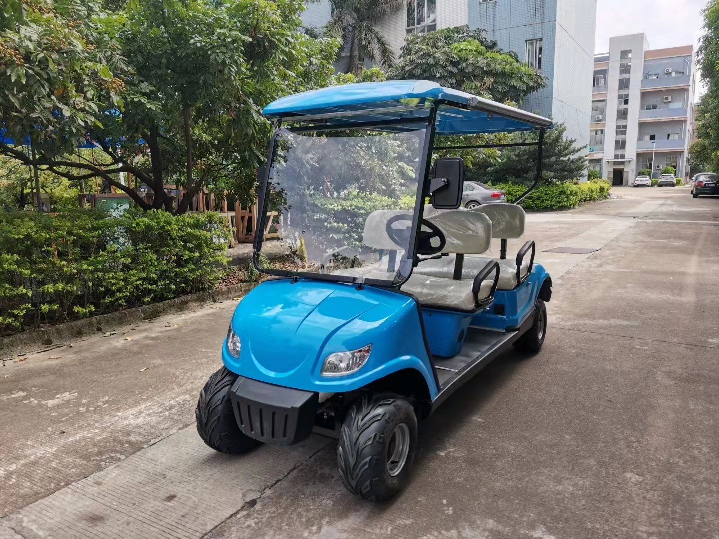 6 Seater Low-Speed Golf Carts Electric Golf Buggy Cheap Electric Golf Carts New Technology Electric Car