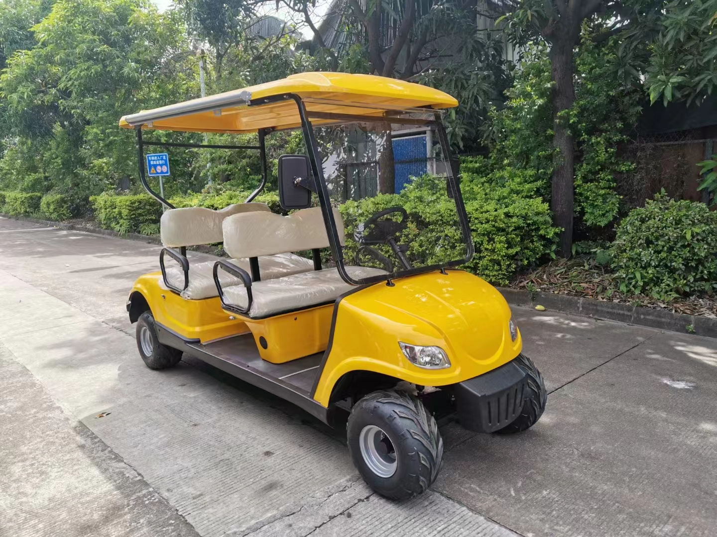 6 Seater Low-Speed Golf Carts Electric Golf Buggy Cheap Electric Golf Carts New Technology Electric Car