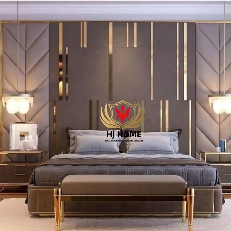 HJ HOME Hotel Decoration Wall Panels upholstered Wall Panels bedroom Background Wall Panels