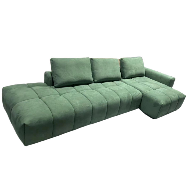 HJ HOME Italian Luxury Sofa Set Modern U I L Shape Sectional Couch Living Room Furniture