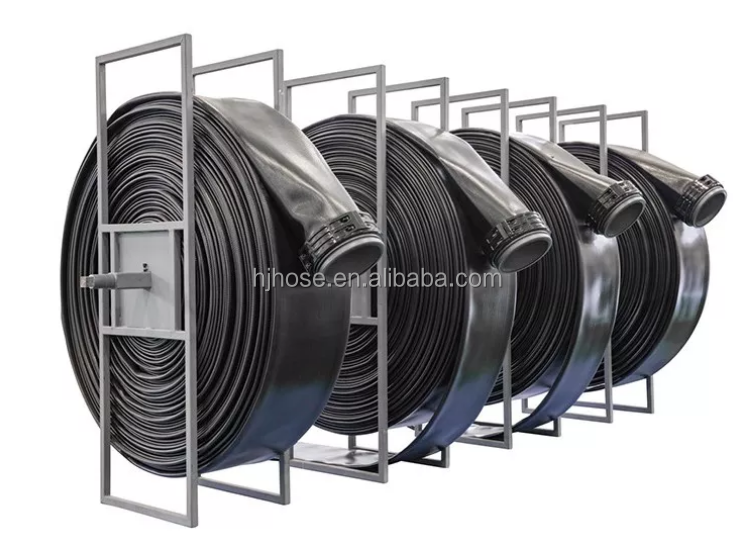 200 Meters TPU Lay Flat Hose for Irrigation and Shale Gas Develop