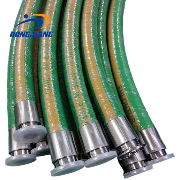 High Quality Flexible Corrugated Rubber Chemical Grade UPE Hose Hoses