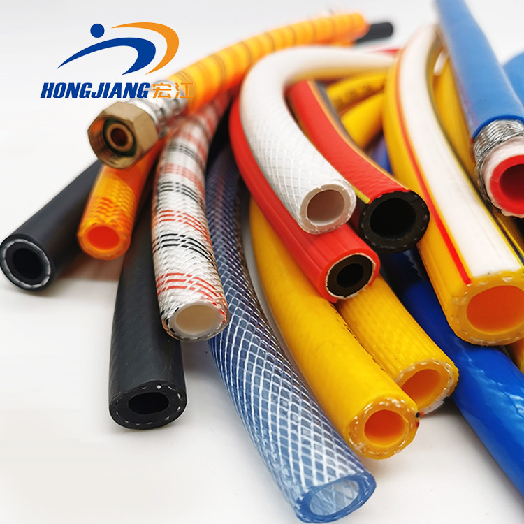 Factory Supply No Leakage Pu Tube Pneumatic Gas Lp Hose Gas Cooker Hose Air Hose With Valve