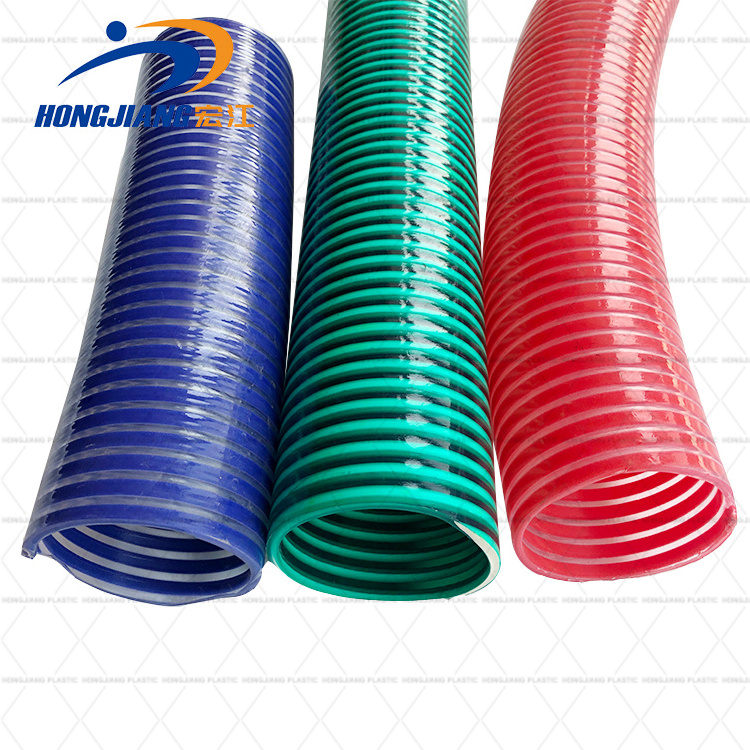 3 Inch 4 Inch 5 Inch 8 Inch Rigid Pvc Fabric Suction Hose Pipe For Water Pump Irrigation hose