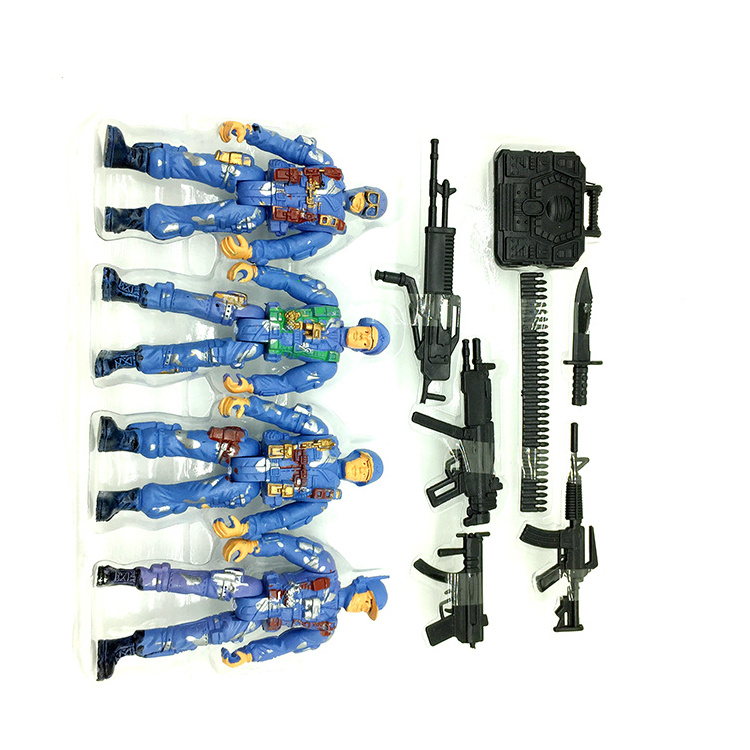 Kids Series Plastic Children Military Set Toys