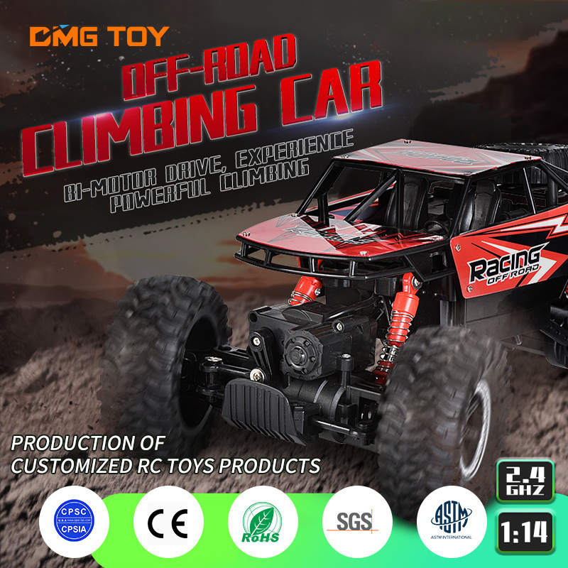 High speed racing car steering wheel four-way RC radio remote control vehicle toys off road climbing car