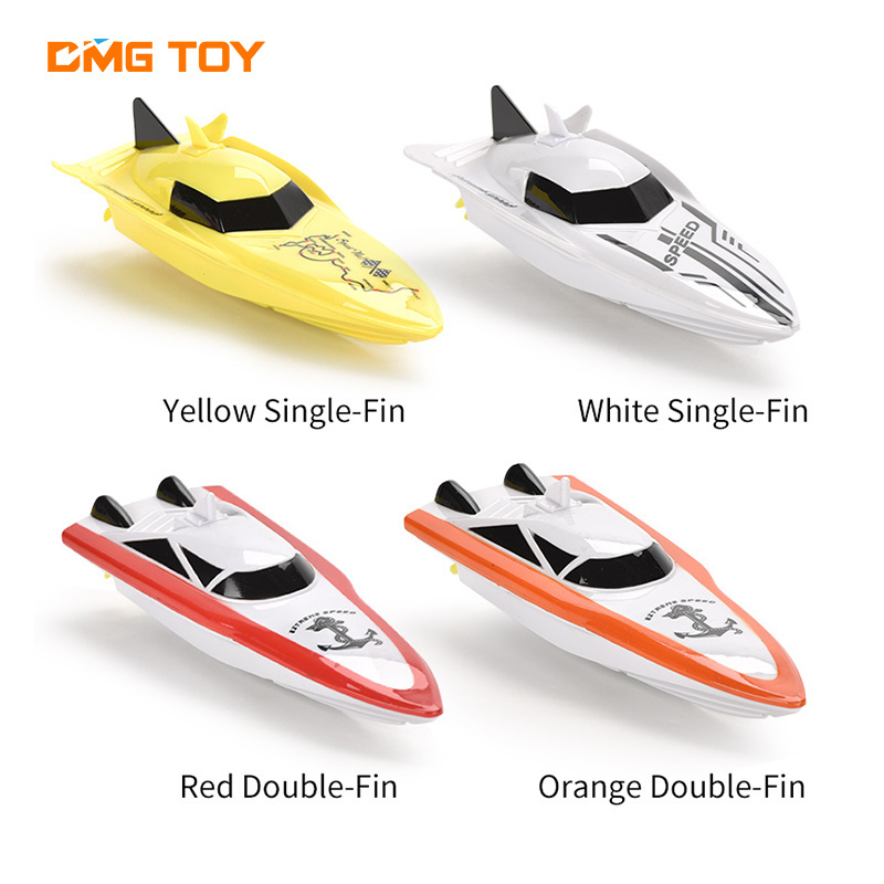 2.4g High Frequency Plastic Rc Toys High Speed Remote Control Boat brushless rc fishing surfer bait boat