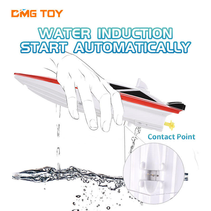 2.4g High Frequency Plastic Rc Toys High Speed Remote Control Boat brushless rc fishing surfer bait boat