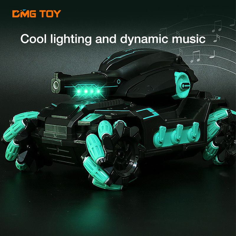 Hot sales launching water bomb gesture sensing tank toys for kids diecast model electronic cars remote control toy rc tank