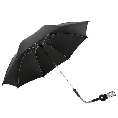 Hot selling silver coating inside sun protection uv clip umbrella for  Baby stroller