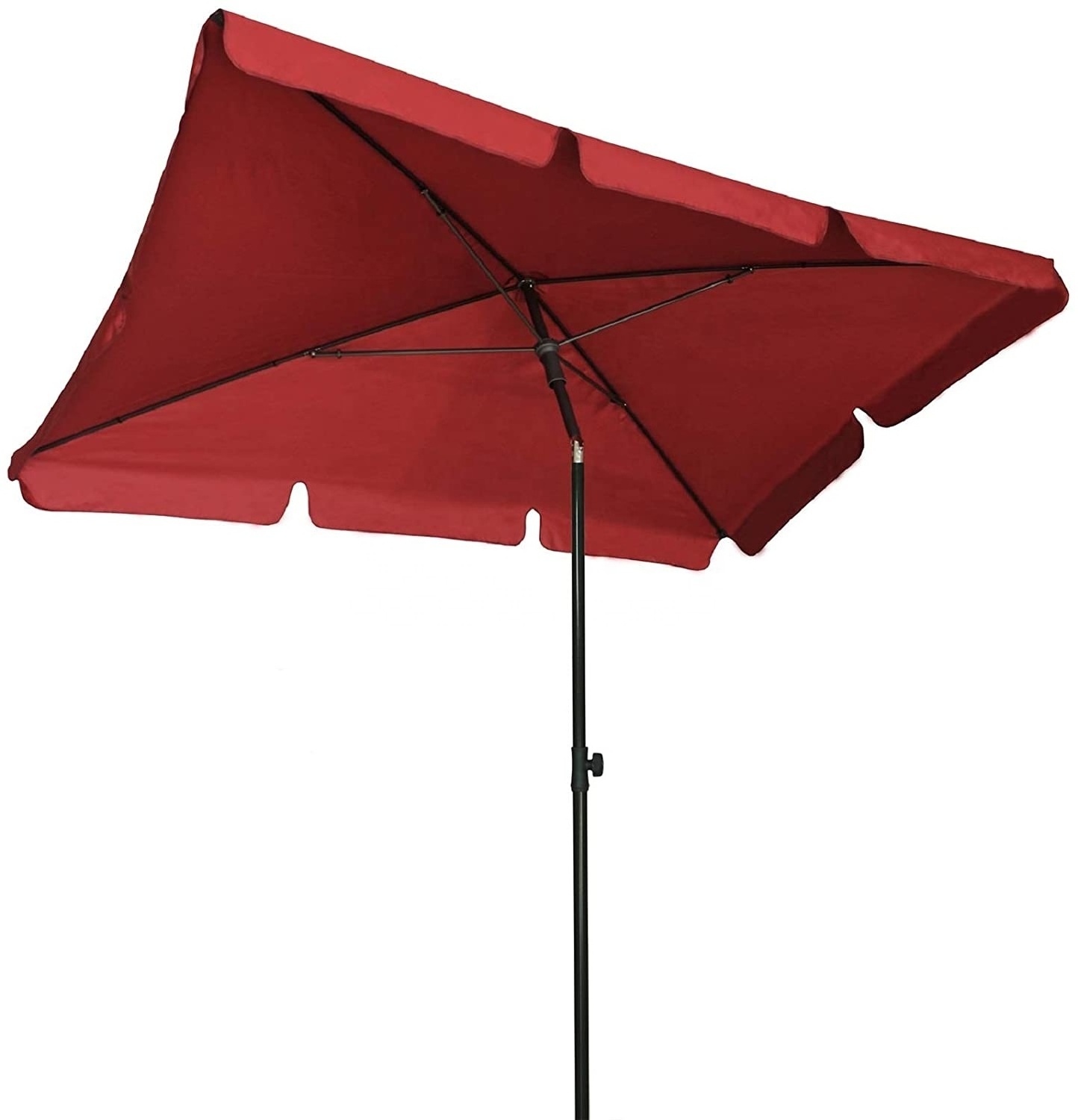 7feet*7feet UV Prevent Sun Auminum/Steel Deck Outdoor Patio Promotion Parasol Umbrella, Umbrella for Garden