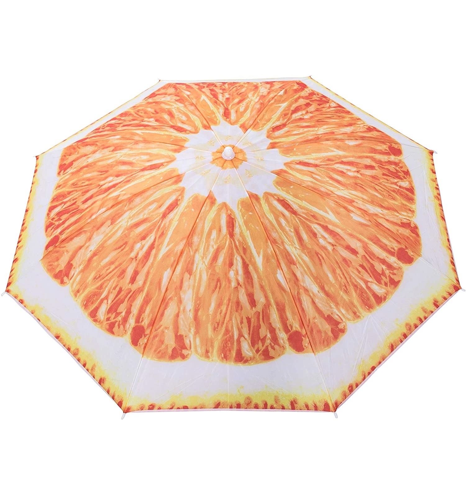 Wholesale Hotel Promotion Large Outdoor 6ft Premium Yellow Orange Bali Holiday Travel Sturdy Garden Patio Umbrella for Beach