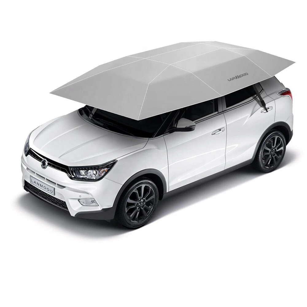 Hot Salefoldable Protector Parasol Sun Shade Sunshade Block Heat UV Automatic Windscreen Custom Print Umbrella Car Tent Cover