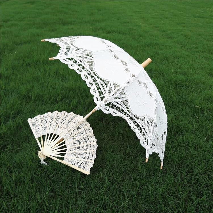 Fashionable design outdoor lady lace elegant shooting props wedding ceremony sunshade umbrellas,paraguas