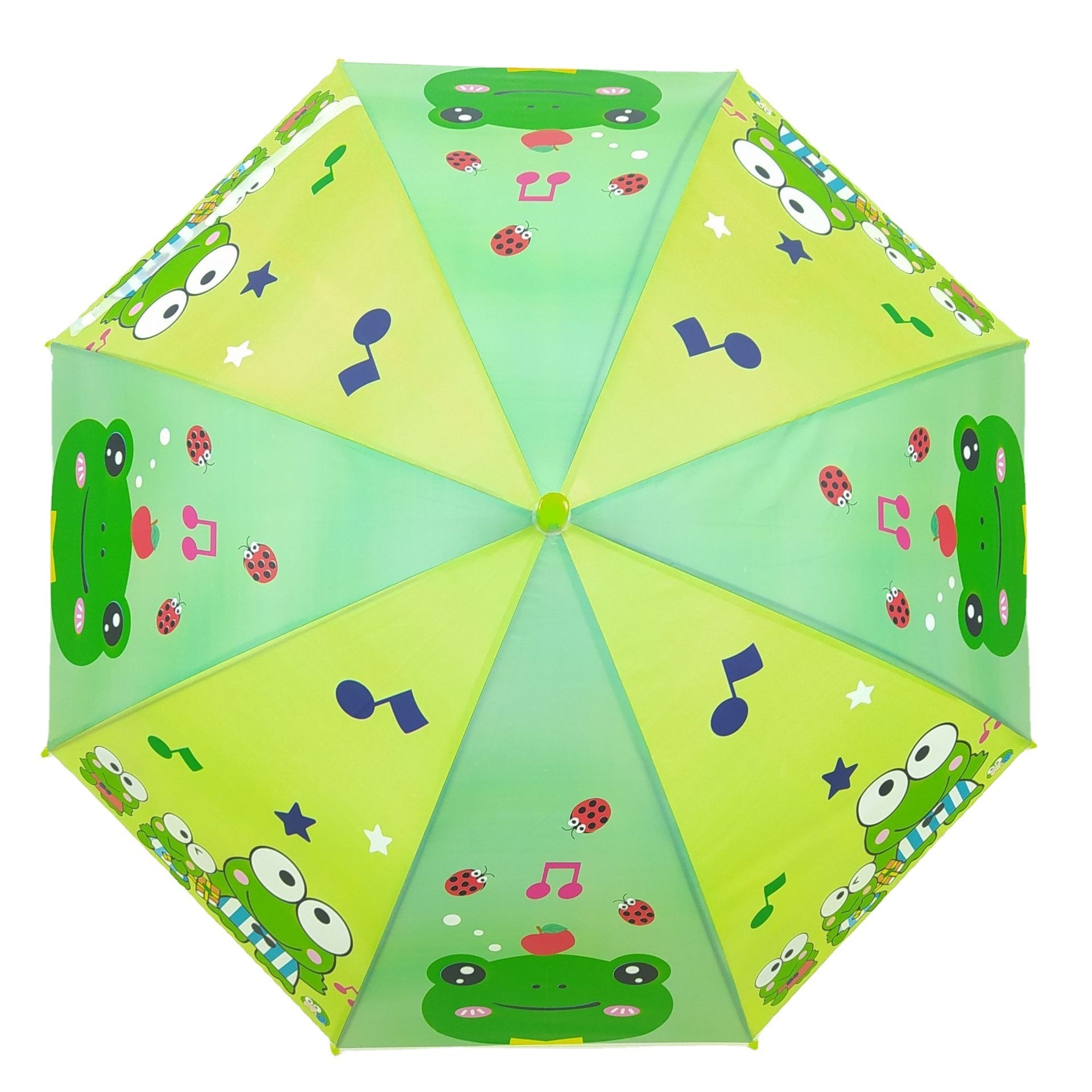 Creative transparent kids umbrella, cartoon student portable automatic umbrella  from supplier wholesale