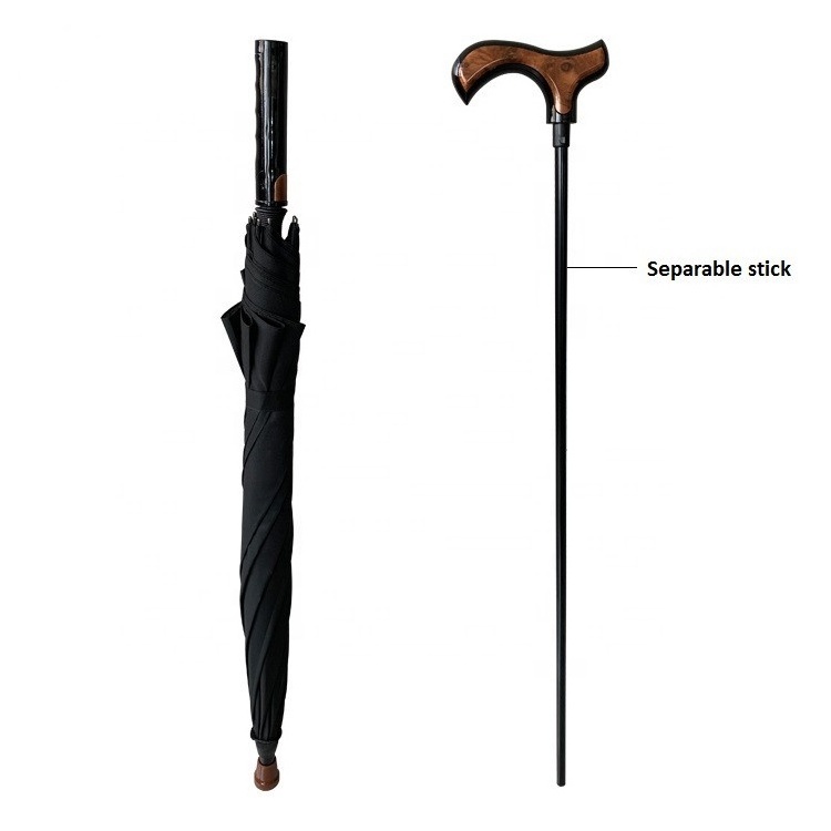 49 inch Adjustable Walking cane and stick crutch umbrella for grandpa grandma, regenschirm