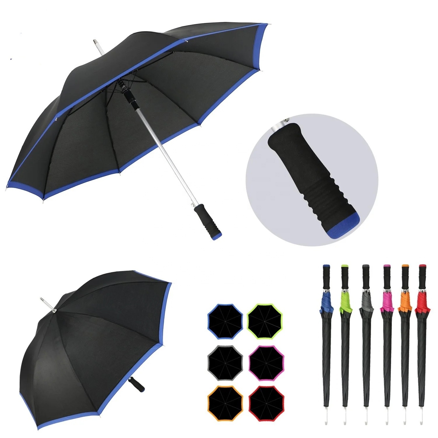 Wholesale Brand Advertising Fashion Special Design Custom Corporate Promotional Gift Items Umbrellas for Rain and Sun