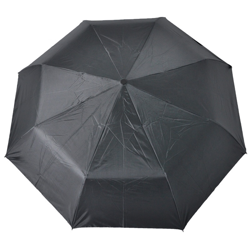 High Quality Lightweight Waterproof 25inch extra big Windproof Promotion Auto Opening Grey Manual Close 3 Foldable Umbrella