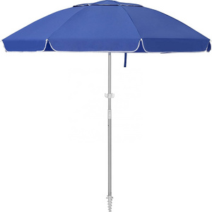 Wholesale Small Moq Custom Parasol Potable Outdoor Beach Umbrella, Sombrillas de playa