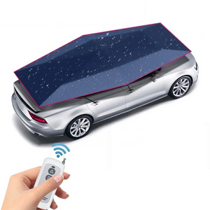 Summer Promotion Gift Custom Logo Printing Car Umbrella Fully Automatic Waterproof, Car Sunshade Umbrella Manufacturers