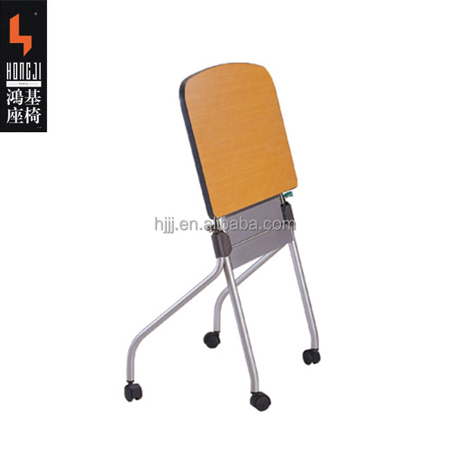 Office School Adjustable Table Student Desk With Casters HJJ3A