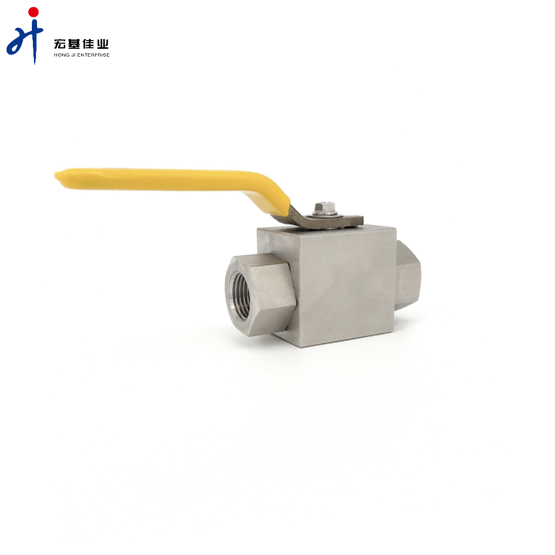 SS316L High Pressure Hydraulic Female NPT Fluid Control Ball Valve Fluid Control 1/4