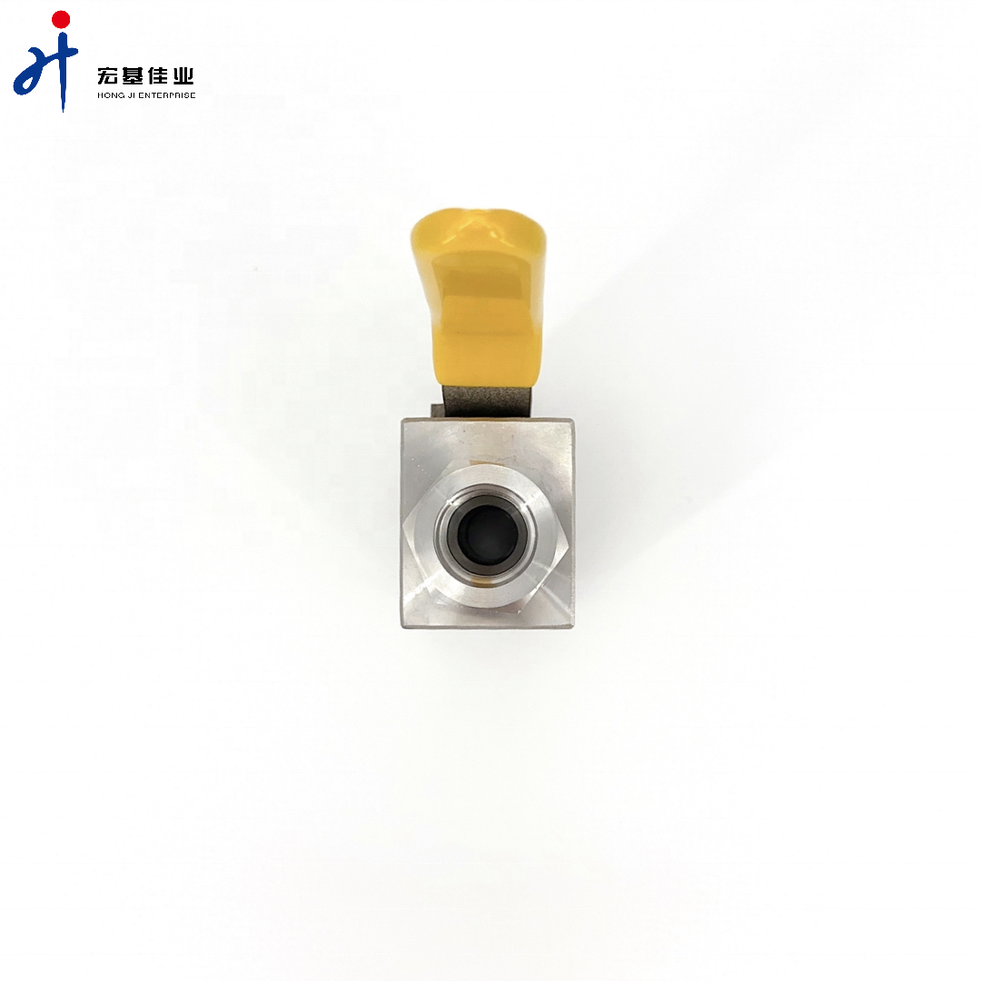 SS316L High Pressure Hydraulic Female NPT Fluid Control Ball Valve Fluid Control 1/4