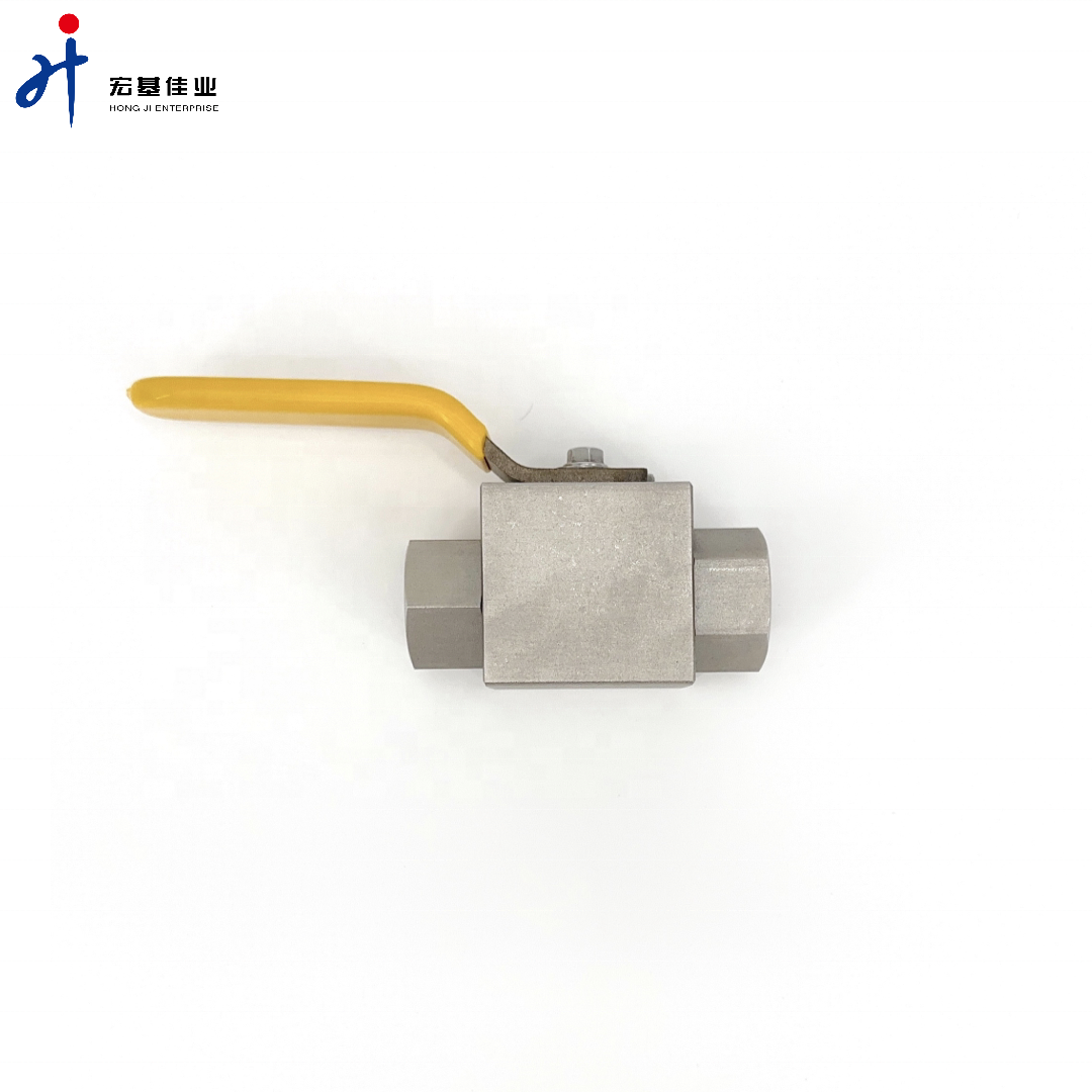 SS316L High Pressure Hydraulic Female NPT Fluid Control Ball Valve Fluid Control 1/4