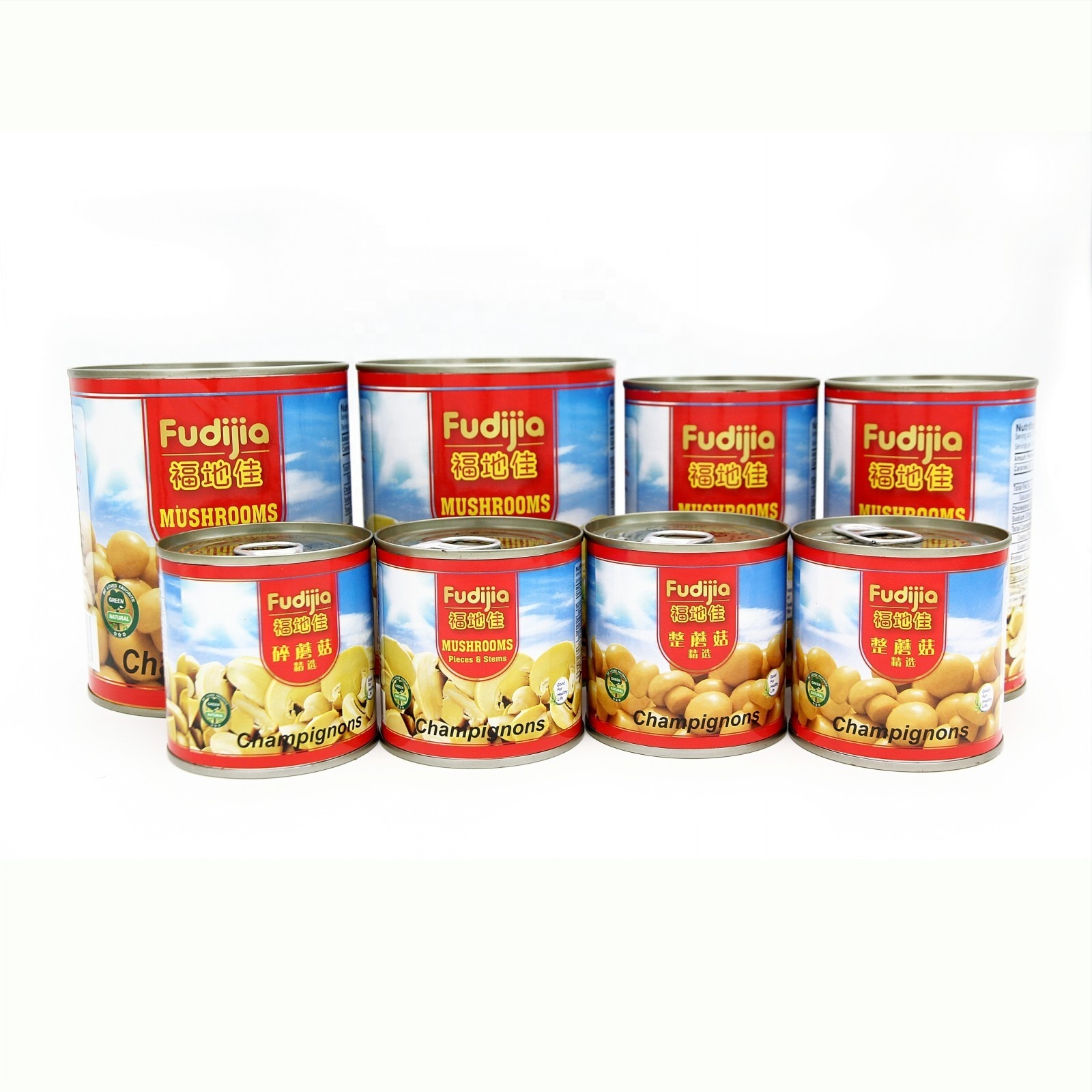 Best Quality Mushroom Salty Canned Mushrooms Sliced With OEM